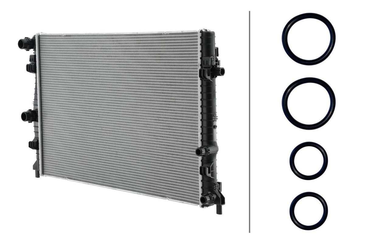 Hella 8MK366304-251 Motor Su Radiator Polo Taigo T-Cross A1 Arona Ibiza Fabia Scala / Kamiq 18 > > 1.0 TSI — Radiators & Fans