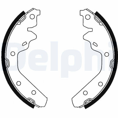 Delphi LS1820 Brake Pabucu