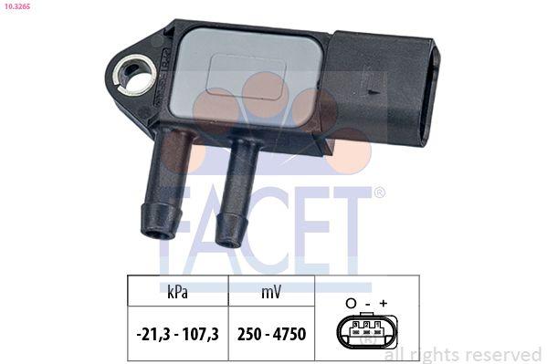Facet 10.3265 Fark Pressure Sensor Parııkul Filter Active Carbon Caddy Golf VI VII Jetta Polo A1 — Vehicle Sensors & Switches