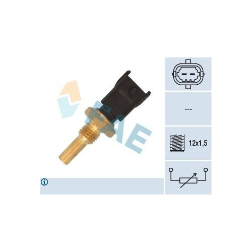 FAE Water Temperature Sensor - Compatible with Opel Astra H 1.4 — Temperature Sensors & Switches