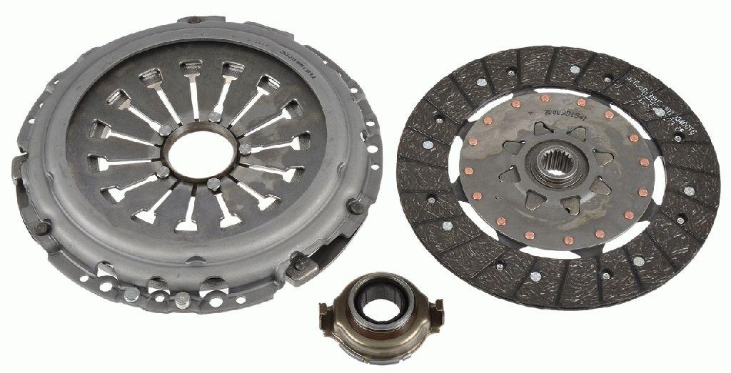 Sachs 3000951541 Clutch Kit with Ball Bearing Alfa Romeo 146 147 156 166 1.9 JTD Fiat Marea 2.4 JTD 96-02 — Clutch & Flywheel