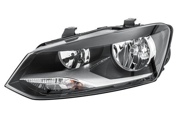 HELLA Electric Motor H7 Headlight - Left Side Fit for Polo 09 — Headlights