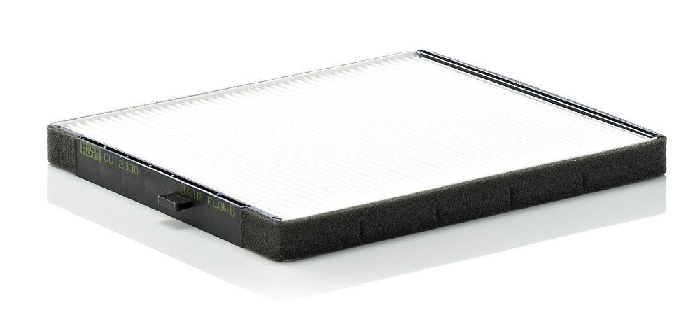 Mann CU2330 Cabin Air Filter-(Chevrolet Aveo 1.2-1.4-1.6 2007 / Kalos 1.2-1.4 2005 / Daewoo Kalos 1.2-1 — Air & Cabin Filters
