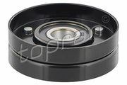 topran-v-belt-idler-pulley, topran-v-belt-idler-pulley-in-use TOPRAN V Belt Idler Pulley - Durable Steel Construction for Automobile Owners and Mechanics | 25 mm Width, 76 mm Diameter TOPRAN V Belt Idler Pulley - Durable Steel Construction topran, v-belt-idler-pulley, automotive-parts, car-repair, mechanics, vehicle-maintenance, durable-steel, auto-repair, car-accessories, ai-generated