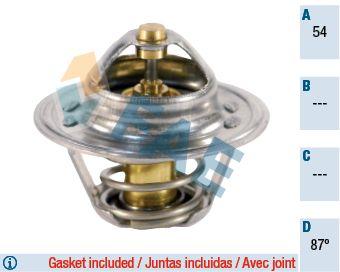 FAE 5205287 Thermostat Golf4 Golf5 Golf6 Jetta Passat Polo Classic A3 A4 1.6 1.8 2.0 TDI