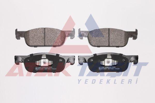 AP 05P1963 Brake Pad Front Renault Clio IV 1.5 dCi 2012-/ Clio IV 0.9 TCE 2012-/ Clio IV 1.2 16V 2012-/ Clio IV — Brake Pads
