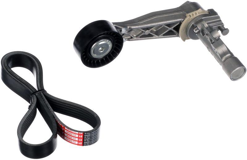 Gates K016PK903XS V-Belt Kit 06-207-208-308-508-3008-5008-C3-C4-C5-Ds3-Ds4 1.4-1.6 16V + Ac — Belts