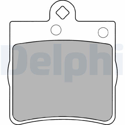 Delphi LP1403 Brake Pad Mercedes W202 S202 W203 CL203 W210 R170 R171 — Brake Pads