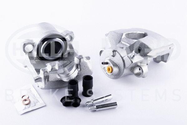 HELLA Pagid Front Right Brake Caliper 8AN355789-121 - VW A1, A3, Ibiza IV — Brake Calipers