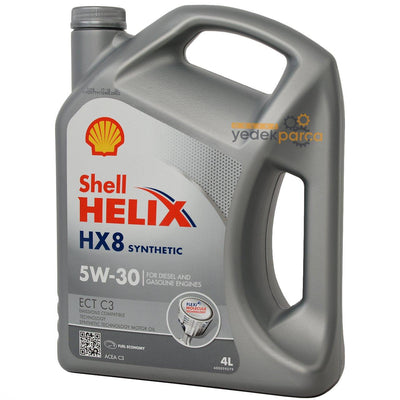 Shell HX8ECTC3 Helix HX8 ECT C3 5W-30 DPFli Motor Oil 4 Litre Production Year 2022