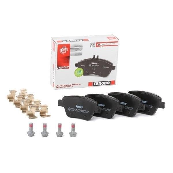 Ferodo Rear Brake Pads - Durable Brake Solutions for Volkswagen Caddy Owners and Mechanics
