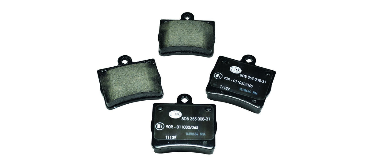 Hella 8DB355008-311 Brake Pad Rear C-Class W202 94 > 00 — Brake Pads