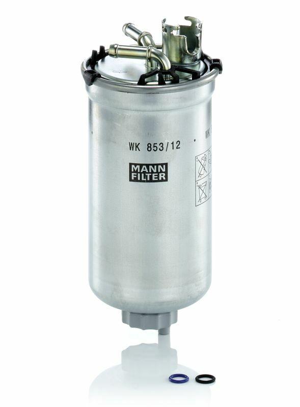 MANN WK853-12Z Diesel Fuel Filter for Volkswagen Polo & Ibiza — Fuel Delivery