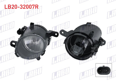 LABO LB20-32007R Fog Lamp Right Opel Insignia A 2013-2017 / Crossland X 2017 — Tail, Signal & Reflectors