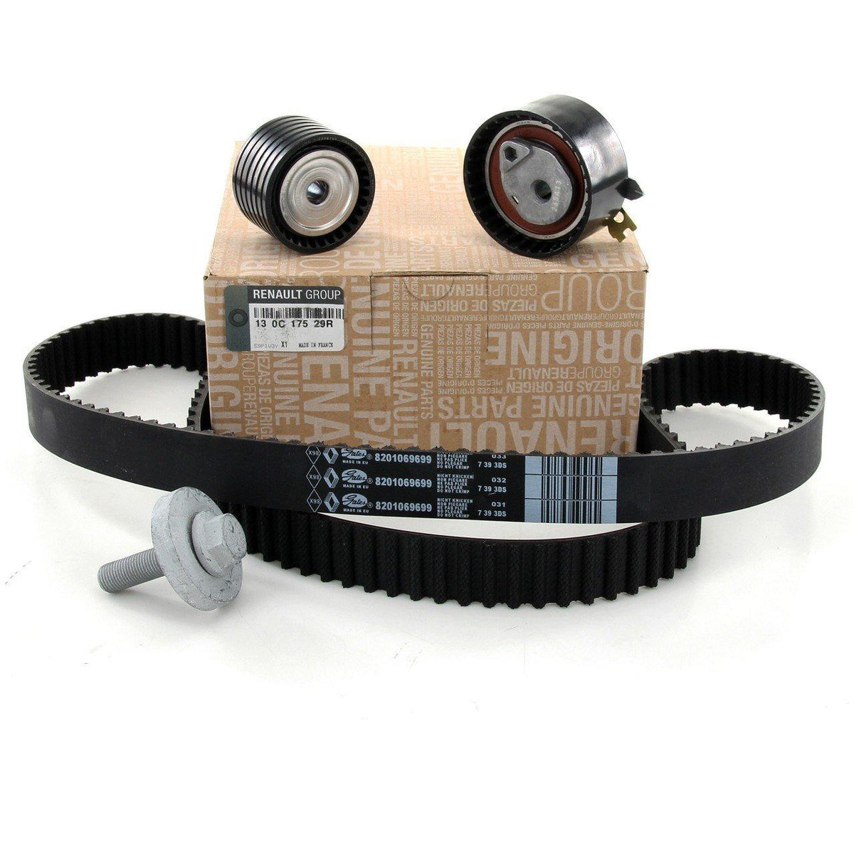 Mais Timing Belt Set for Renault Laguna 2 (2002-2007) - 1.6 16V Gasoline — Belts