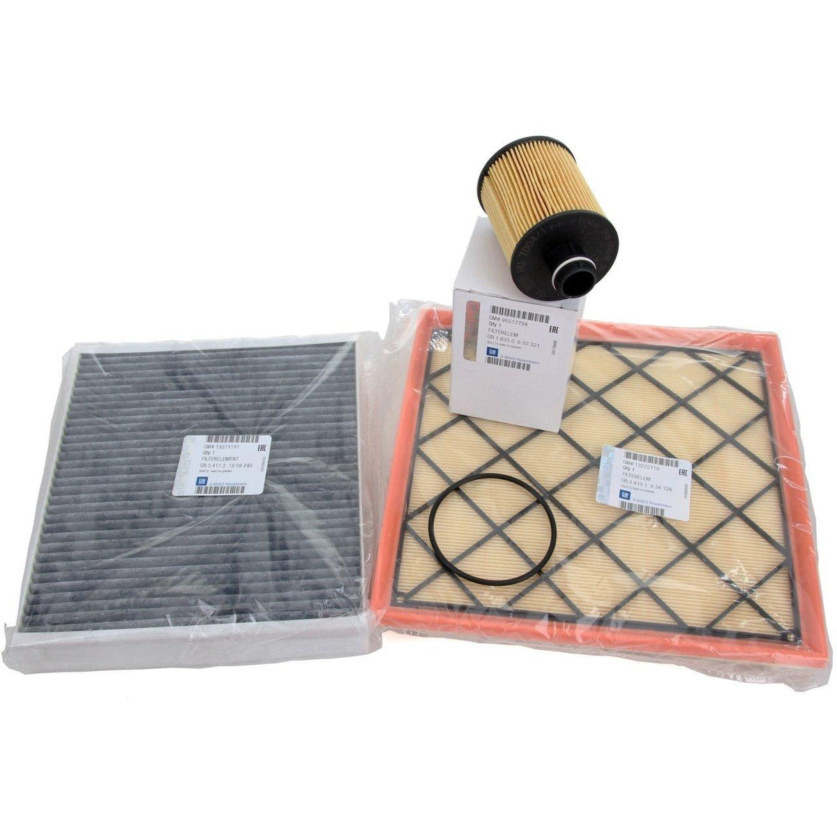Opel Astra J 1.3 Diesel Filter Set (Fuel excluding) Genuine — Auto Parts Hall, Maintenance & Service Kits