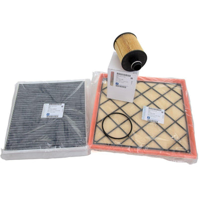 Opel Astra J 1.3 Diesel Filter Set (Fuel excluding) Genuine — Auto Parts Hall, Maintenance & Service Kits