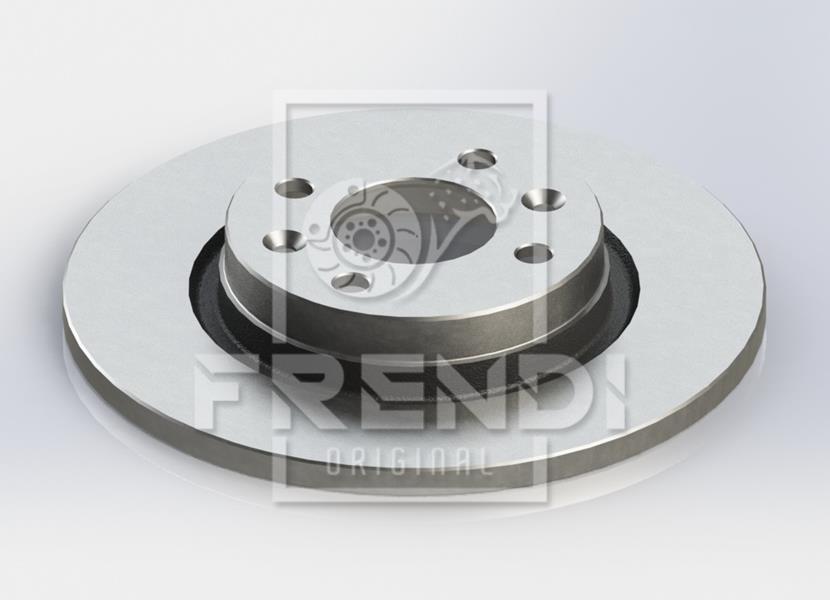 FRENDI 24303 Brake Disc Front Mercedes Sprinter B906 B907 B910 . VW Crafter 30-35-50 — Brake Rotors & Drums