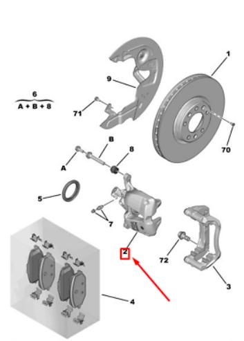 Peugeot 5008 Front Brake Master Cylinder — Brake Hydraulics