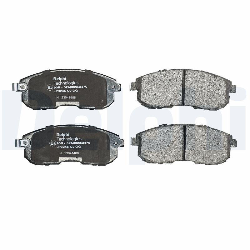 Delphi LP3245 Brake Pad Front Nissan Juke/Pulsar/Maxima QX/SX4 1.5D-1.6i — Brake Pads