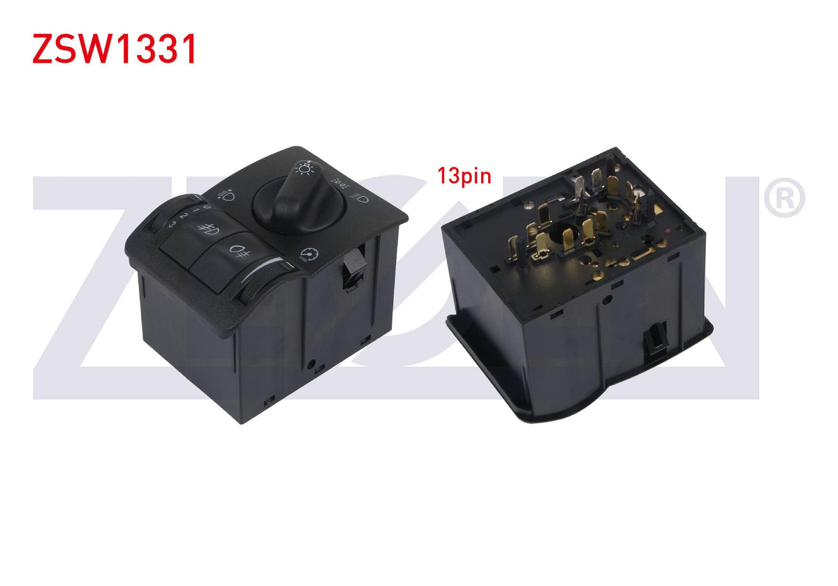 Zegen ZSW1331 Headlight Switch 13 Pin Opel Astra G 1998-2005
