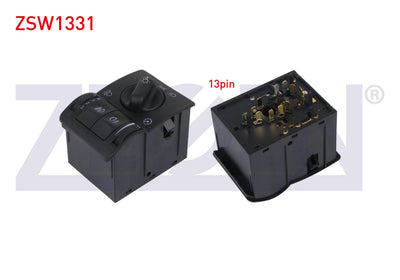 Zegen ZSW1331 Headlight Switch 13 Pin Opel Astra G 1998-2005