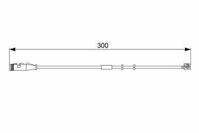 BOSCH Brake Light Connector - Precision Fit for Astra H Models — Tail, Signal & Reflectors