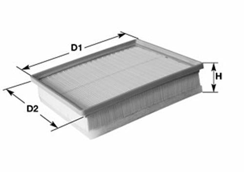 Sardes SA2571S Air Filter Golf VII 1.6 TDI 2.0 TDI (with Foam) — Air & Cabin Filters