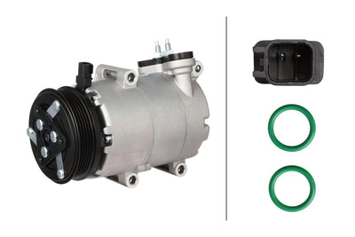 Hella 8FK366203-051 A/C Compressor Complete Focus 1.6 TI (Gasoline) 11 > 17