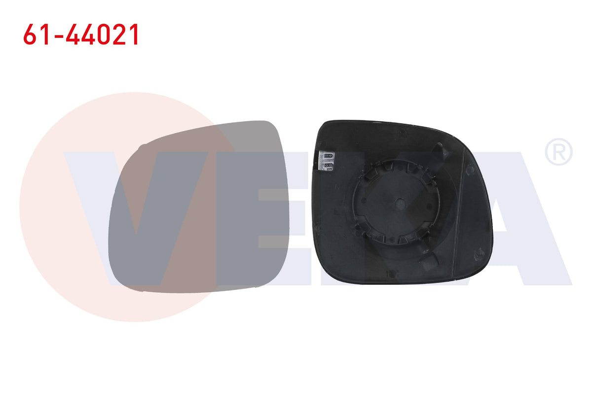 Veka 61-44021 Mirror Glass Left Heated Aspheric VW Transporter T6 — Mirrors