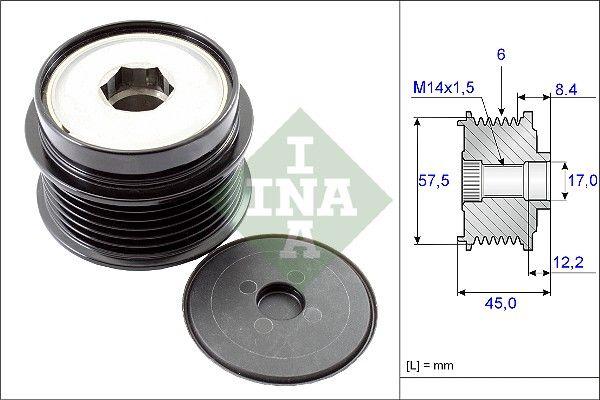 INA 535017410 Alternator Tensioner Bearing Jeep Cherokee (Kj) 2.5 Crd4×4 01-08