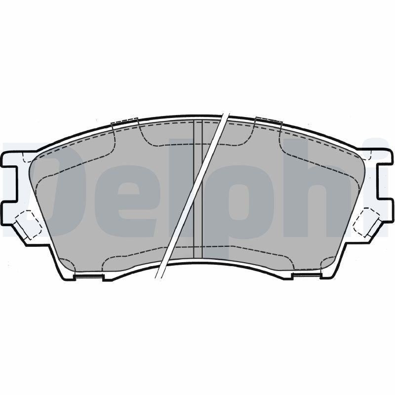 Delphi LP1063 Brake Pad