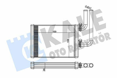 Kale Radiator 347360 - Ideal Heating Solution for Mitsubishi Lancer & Outlander Owners — Radiators & Fans