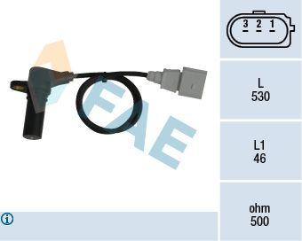 FAE 79063 Crankshaft Speed Sensor Golf IV Transporter T5 Caddy III Passat 1.9 TDI
