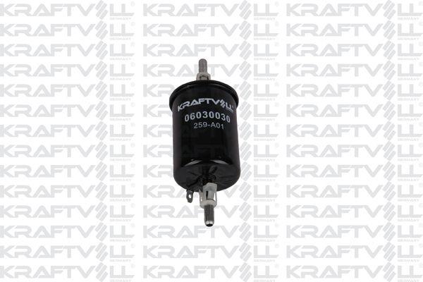 Kraftvoll 06030030 Fuel Filter Aveo 05 > 10 Kalos 02 > 10 / Atos 03 > 1.2 1.4 — Fuel Delivery