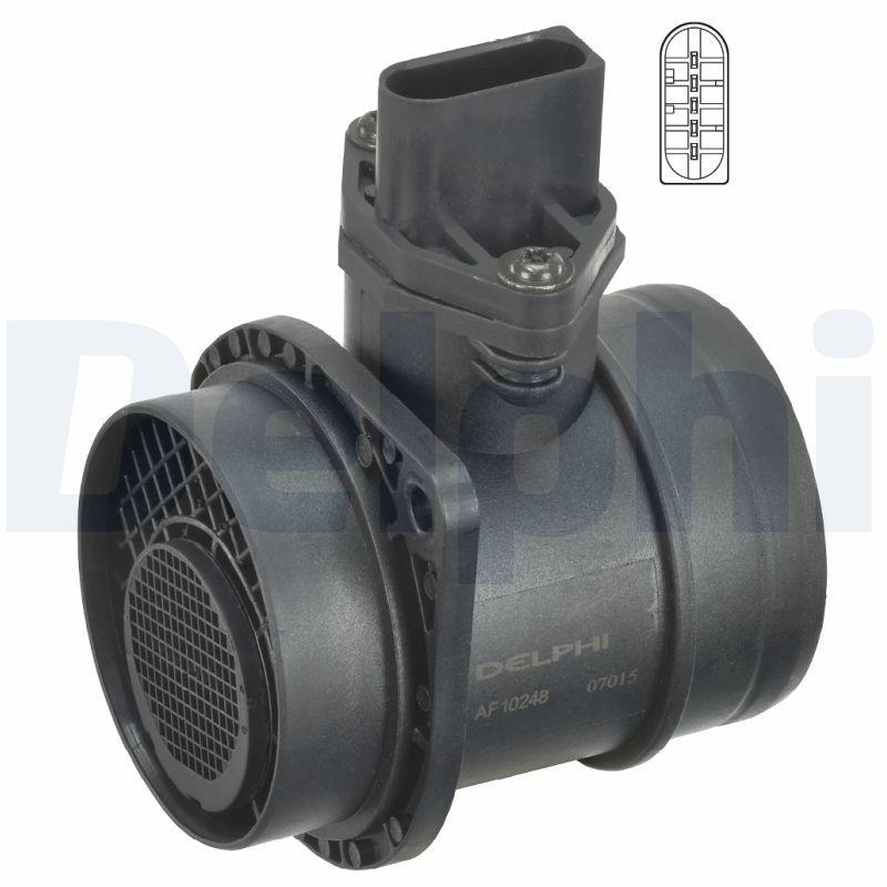 Delphi AF10248-12B1 Air Mass Air Flow Sensor VW T5, Passat and 2 more models — Engine Management Sensors