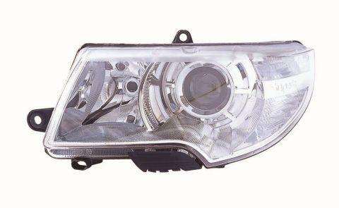 Depo 665-1116LMLDBEM Front Headlight Left Skoda Superb 08- — Headlights