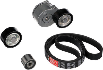 Gates K016PK1438 V-Ribbed Belt Kit T38236 + T36025 + T36032 + 6Pk1438-(Peugeot: Partner 99Ps) — Belts