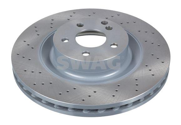 SWAG 10926406 Brake Disc Front Mercedes S-Class W221 C216 — Brake Rotors & Drums