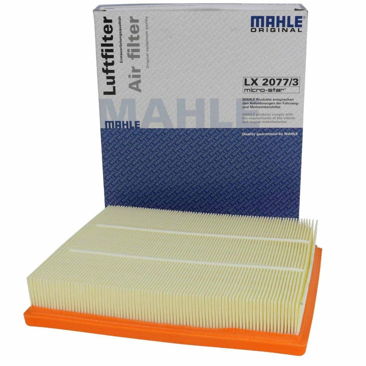 Mahle BMW F20 Air Filter - Compatible with 1 Series 116i 118i 120i — Air & Cabin Filters