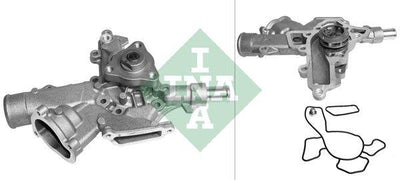 INA 538008110 Water Pump Opel Astra G /Corsa C 1.2 16V — Water Pump & Thermostat
