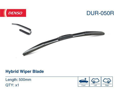 Denso DUR-050R Wiper Blade Right 500mm BMW E30 82-92 E30 / 36 / 83 / 85 / 8689 — Wipers