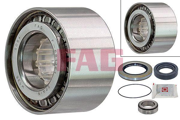 Fag 713619290 Wheel Bearing Rear Mitsubishi L200 2.5 DiD 2.4 Fiat Fullback 2.4 Hyundai Starex 03- — Wheel Bearings