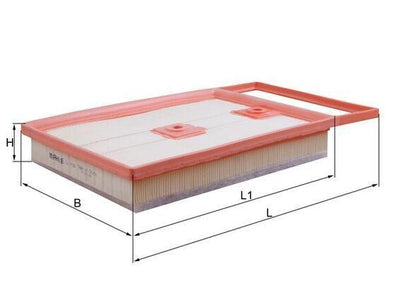 Mahle LX4136 Air Filter VW Polo 6C, Ibiza IV and 2 more models — Air & Cabin Filters