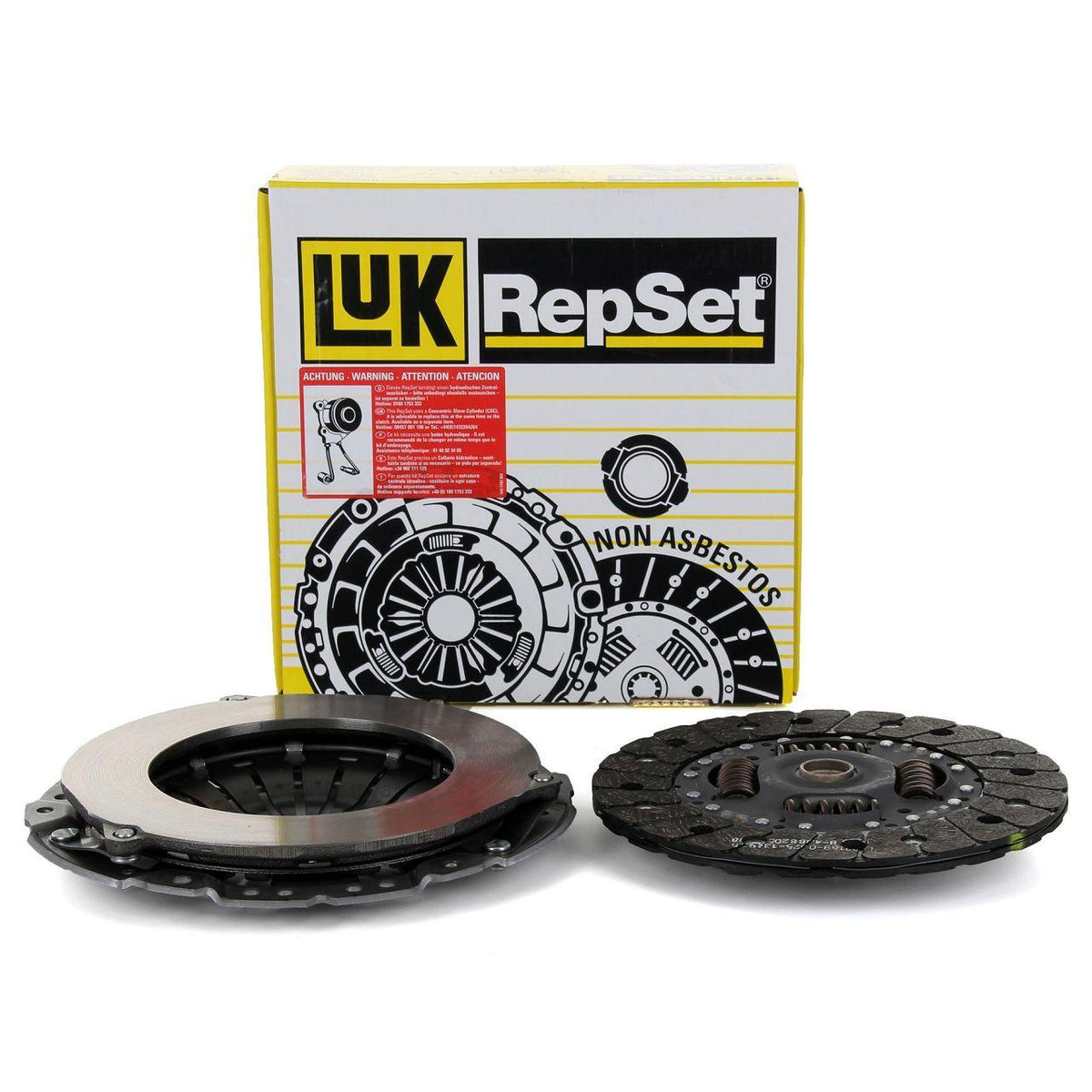 LUK Clutch Set for Opel Vectra C 1.6 Twinport (Z16XEP) — Clutch & Flywheel