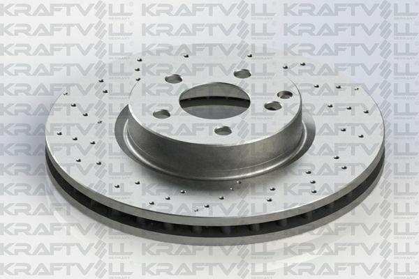 KRAFTVOLL Front Brake Disc 07040456 - High Carbon, 322mm — Brake Rotors & Drums