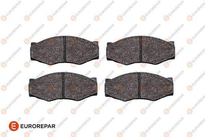 Eurorepar 1682307980 Psa / Erp Brake Pad Front (130.2mm) Vanette Blue Bird Pick-Up 83-Gdb367 — Brake Pads
