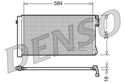 Denso DCN05012 A/C Condenser BMW E84-87-90 — Condensers & Evaporators