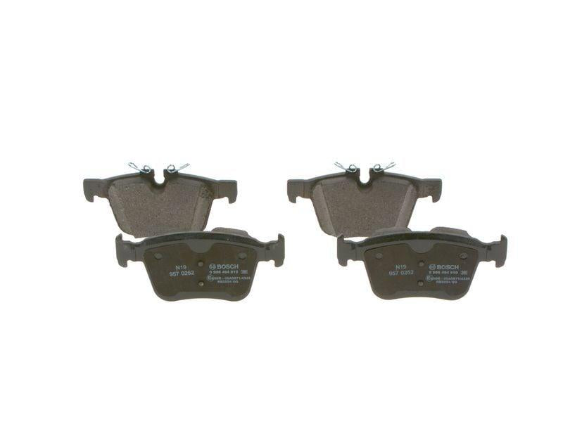 bosch 0986494819 brake pads rear, brake pads for discovery sport and range rover evoque BOSCH Brake Pads Rear 15 for Discovery Sport & Range Rover Evoque | Low-Metallic, ECE-R90 Certified BOSCH Brake Pads Rear for Discovery Sport & Evoque brake-pads, bosch, discovery-sport, range-rover-evoque, automotive-parts, car-maintenance, low-metallic, level-90-certified, ai-generated, braking-system