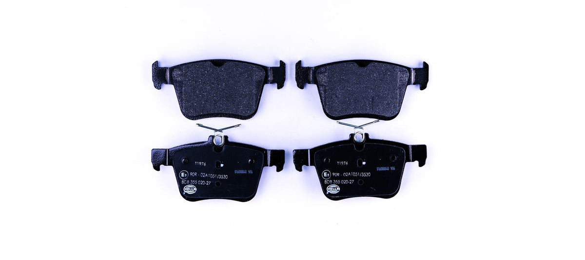 Hella 8DB355020-271 Rear Brake Pad Golf VII A3 1.2 / 1,4Tfsi 1.6 / 2.0 TDI 12 > — Brake Pads